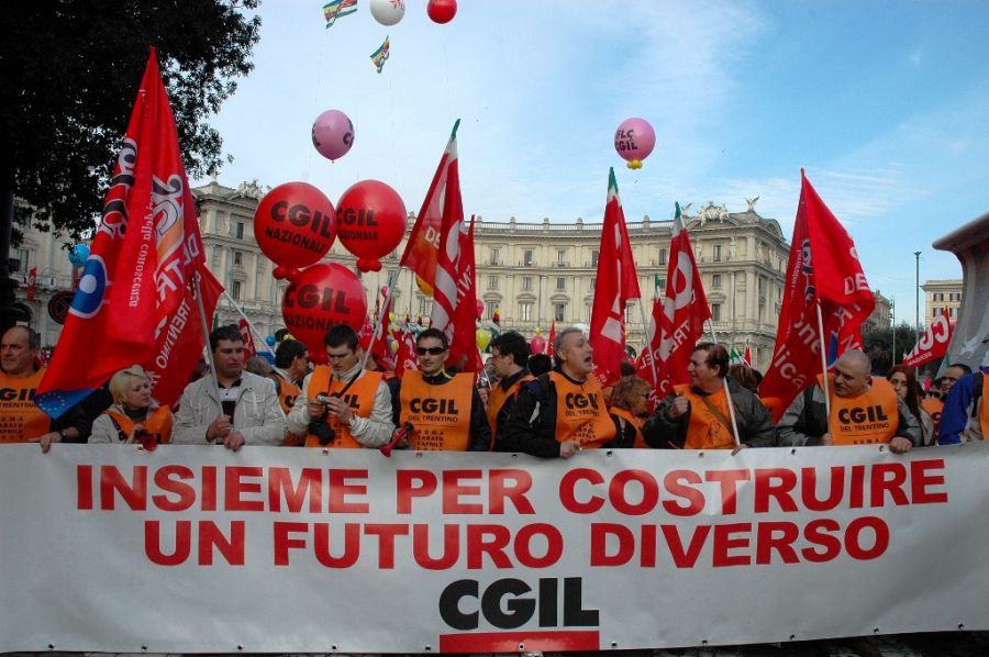 FLC CGIL Sicilia - Manifestazione nazionale CGIL 4 aprile 2009 a Roma