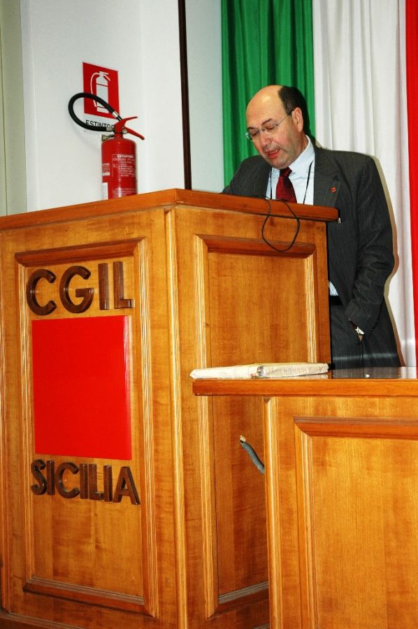 galleria Elezione di Calogero Guzzetta a segretario generale FLC di Palermo