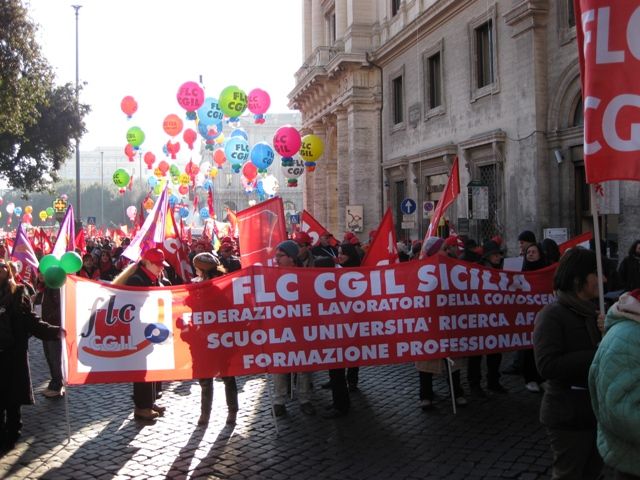 FLC CGIL Sicilia - Sciopero Generale Flc Cgil Roma 